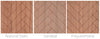 (Herringbone Pattern) Real Wood Dollhouse Flooring Sheets 18