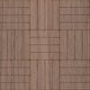 (Parquet  Pattern) Real Wood Dollhouse Flooring Sheets 18