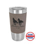 Load image into Gallery viewer, Personalized Tumblers - Vegan Leather