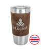 Personalized Tumblers - Vegan Leather