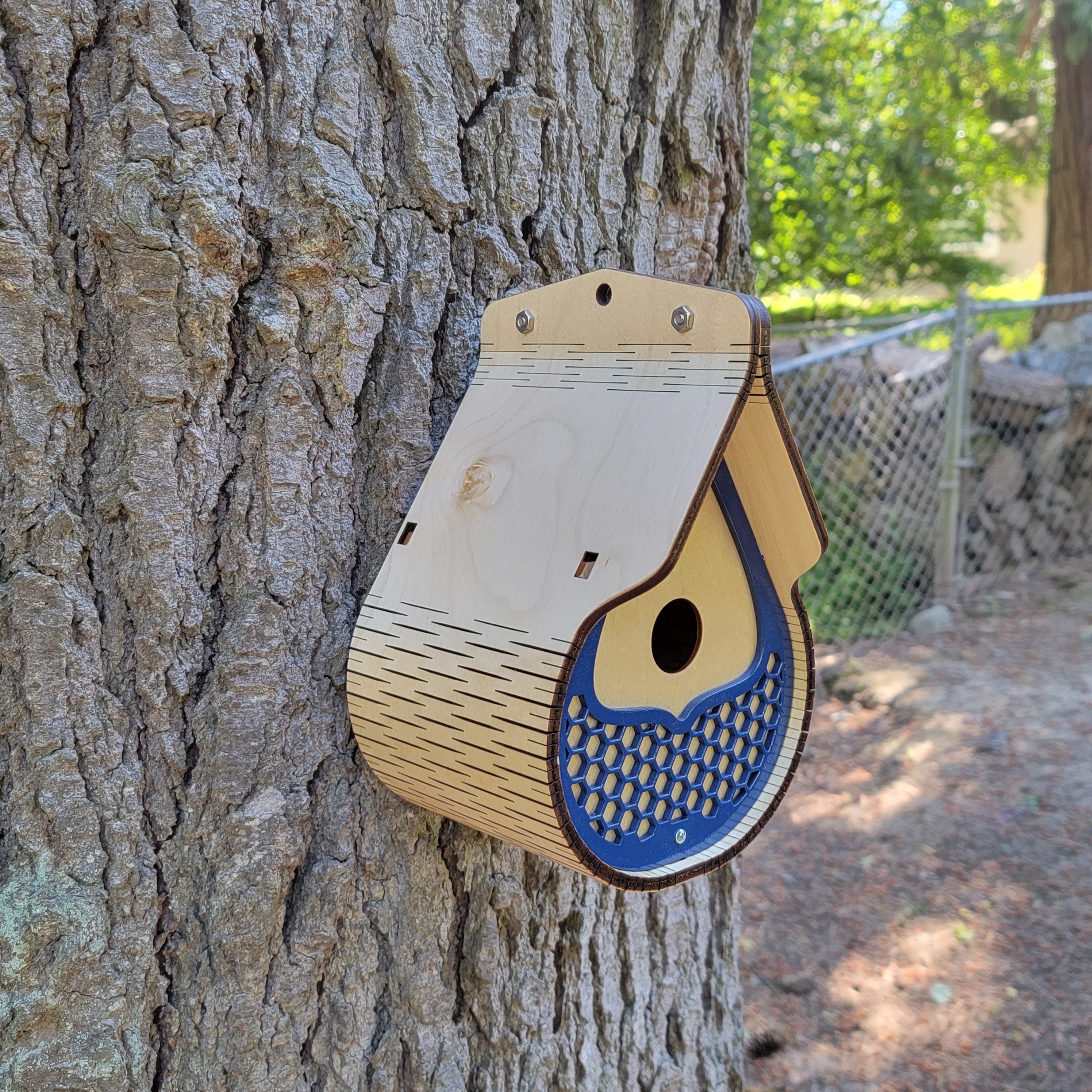 Handmade Tear-Drop Bird Houses